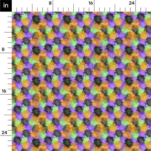 Mardi Gras Double Brushed Polyester Fabric Jersey Stretchy Soft Polyester Stretch Fabric