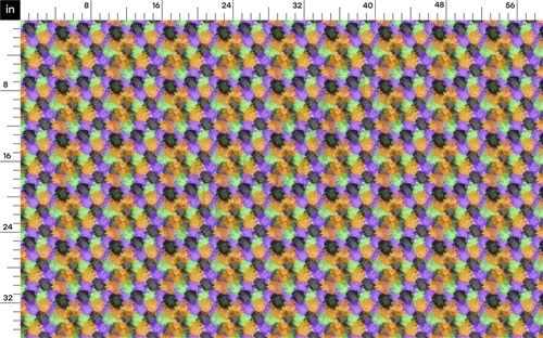 Mardi Gras Double Brushed Polyester Fabric Jersey Stretchy Soft Polyester Stretch Fabric