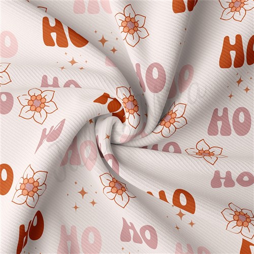 Christmas Rib Knit Fabric by Yard, RBK1780 & Get a Free $89.99 Embroidery Bundle