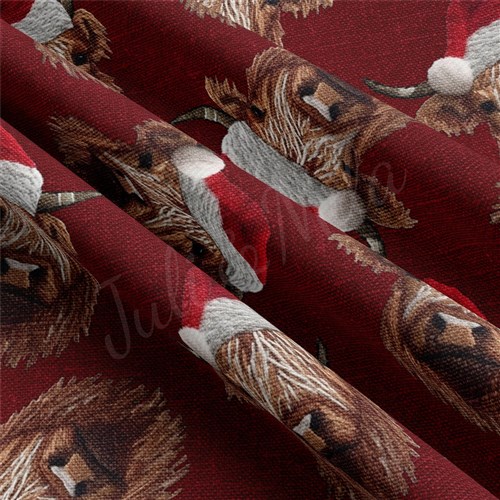 Christmas Rib Knit Fabric by Yard, AA1819 & Get a Free $89.99 Embroidery Bundle