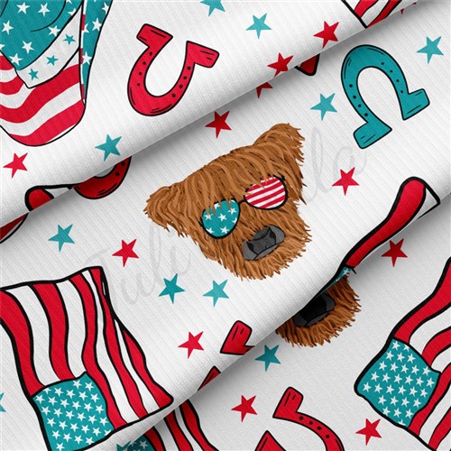 4th of July Patriotic Rib Knit RBK1808 & Get a Free $89.99 Embroidery Bundle