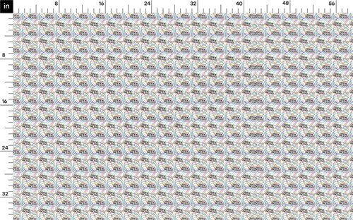 Mardi Gras Rib Knit Fabric by Yard, AA1847 & Get a Free $89.99 Embroidery Bundle