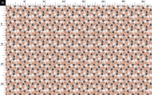 Autumn Fall Halloween Rib Knit Fabric, AA1830 & Get a Free $89.99 Embroidery Bundle