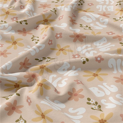 Big Sis Double Brushed Polyester Fabric Jersey Stretchy Soft Polyester Stretch Fabric