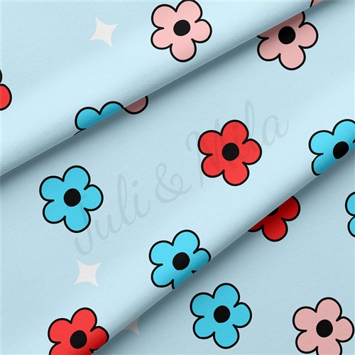 4th of July Patriotic Double Brushed Polyester Fabric Jersey Stretchy Soft Polyester Stretch Fabric