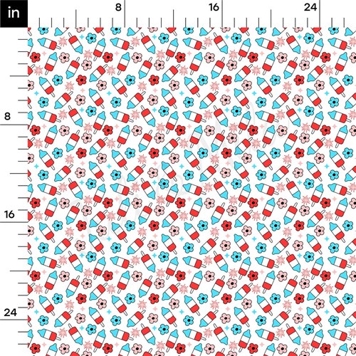 4th of July Patriotic Double Brushed Polyester Fabric Jersey Stretchy Soft Polyester Stretch Fabric