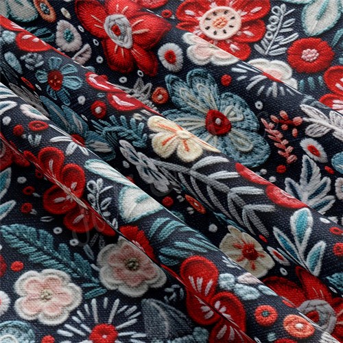 Embroidery Double Brushed Polyester Fabric Jersey Stretchy Soft Polyester Stretch Fabric