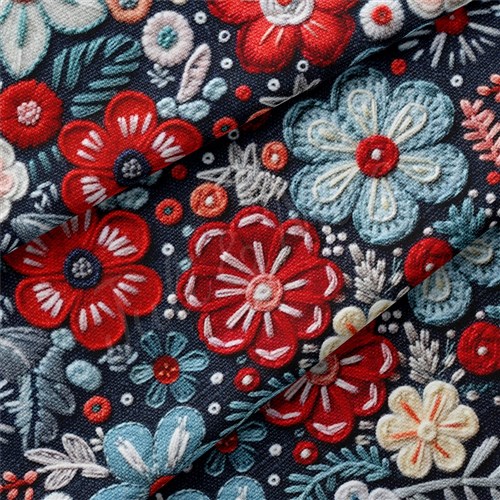 Embroidery Double Brushed Polyester Fabric Jersey Stretchy Soft Polyester Stretch Fabric