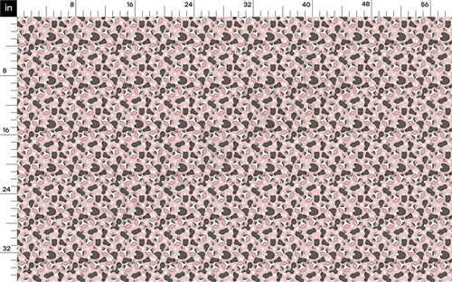 Cow Double Brushed Polyester Fabric Jersey Stretchy Soft Polyester Stretch Fabric