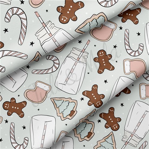 Christmas Double Brushed Polyester Fabric Jersey Stretchy Soft Polyester Stretch Fabric