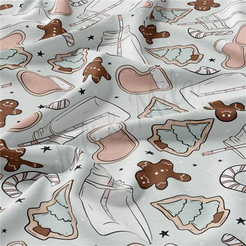 Christmas Double Brushed Polyester Fabric Jersey Stretchy Soft Polyester Stretch Fabric