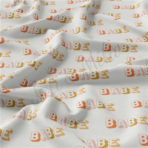 Babe Double Brushed Polyester Fabric Jersey Stretchy Soft Polyester Stretch Fabric