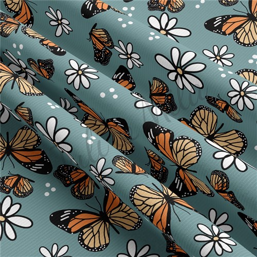 Rib Knit Fabric, Butterflies & Get a Free $89.99 Embroidery Bundle