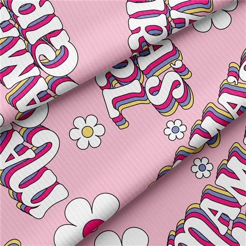 Mama's Girl Rib Knit Fabric, RBK1600 & Get a Free $89.99 Embroidery Bundle
