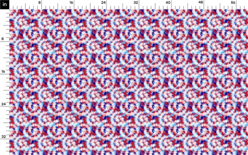 4th of July Patriotic Double Brushed Polyester Fabric Jersey Stretchy Soft Polyester Stretch Fabric