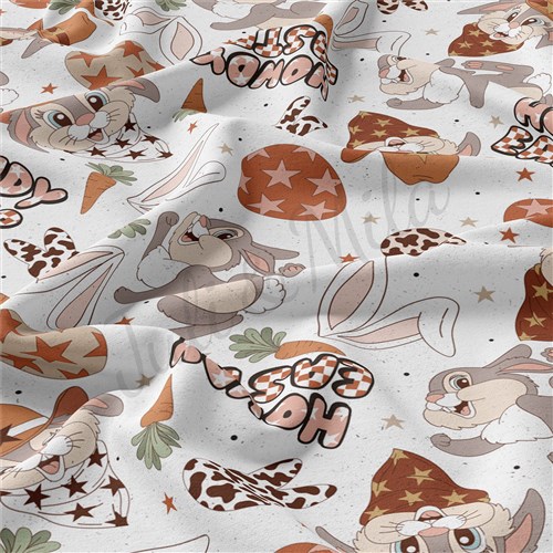 Easter Double Brushed Polyester Fabric Jersey Stretchy Soft Polyester Stretch Fabric