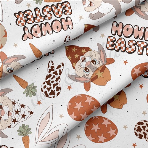 Easter Double Brushed Polyester Fabric Jersey Stretchy Soft Polyester Stretch Fabric
