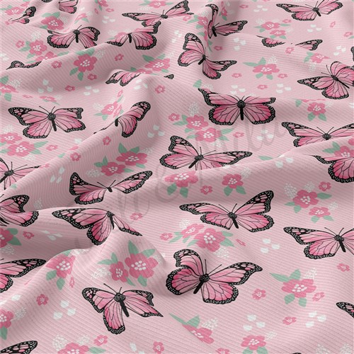 Butterfly Rib Knit Fabric, RBK1489 & Get a Free $89.99 Embroidery Bundle