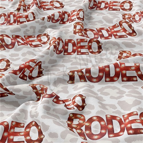 Rodeo Double Brushed Polyester Fabric Jersey Stretchy Soft Polyester Stretch Fabric