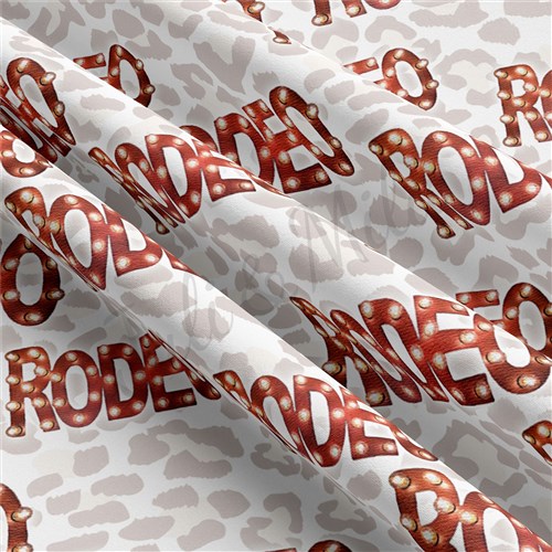 Rodeo Double Brushed Polyester Fabric Jersey Stretchy Soft Polyester Stretch Fabric