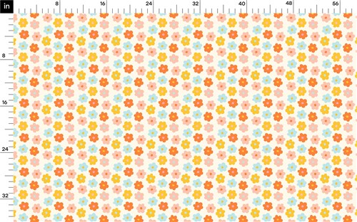 Floral Rib Knit Fabric, RBK1585 & Get a Free $89.99 Embroidery Bundle