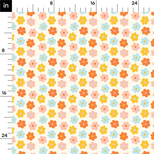 Floral Rib Knit Fabric, RBK1585 & Get a Free $89.99 Embroidery Bundle