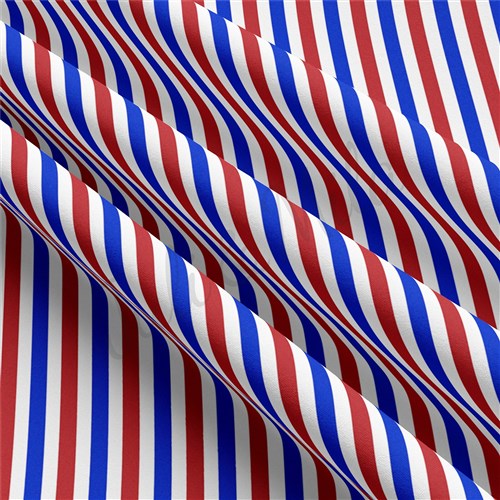 4th of July Patriotic Double Brushed Polyester Fabric Jersey Stretchy Soft Polyester Stretch Fabric