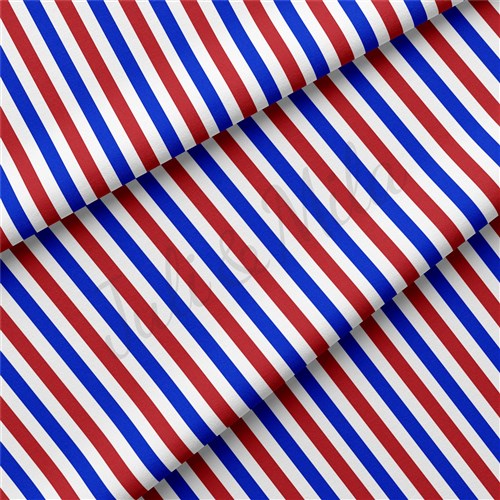 4th of July Patriotic Double Brushed Polyester Fabric Jersey Stretchy Soft Polyester Stretch Fabric