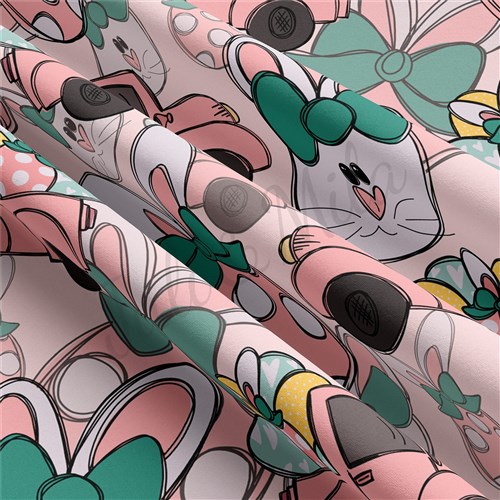 Easter Double Brushed Polyester Fabric Jersey Stretchy Soft Polyester Stretch Fabric