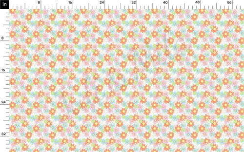 Floral Rib Knit Fabric, RBK1490 & Get a Free $89.99 Embroidery Bundle