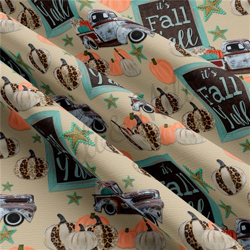 Fall Halloween Double Brushed Polyester Fabric Jersey Stretchy Soft Polyester Stretch Fabric