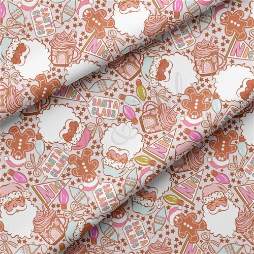 christmas Double Brushed Polyester Fabric Jersey Stretchy Soft Polyester Stretch Fabric