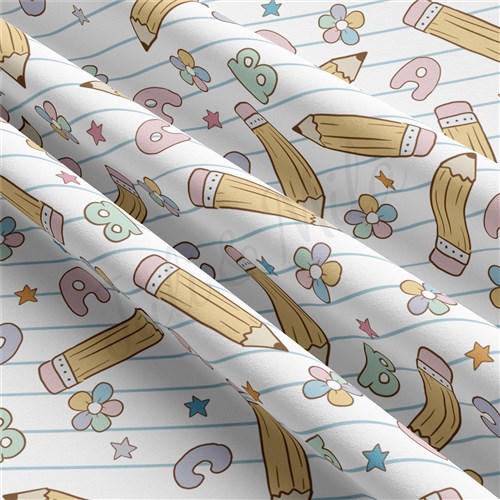 Back to School Double Brushed Polyester Fabric Jersey Stretchy Soft Polyester Stretch Fabric