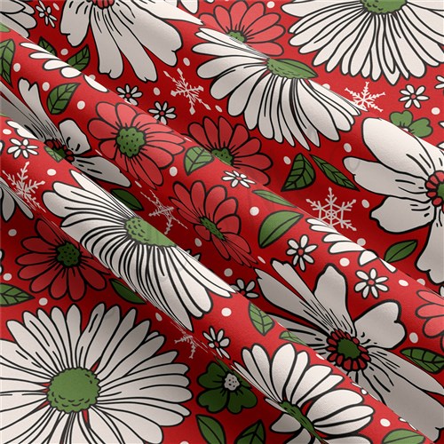 Christmas Double Brushed Polyester Fabric Jersey Stretchy Soft Polyester Stretch Fabric