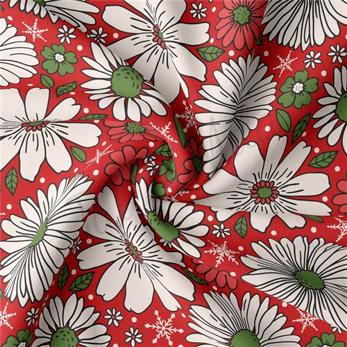 Christmas Double Brushed Polyester Fabric Jersey Stretchy Soft Polyester Stretch Fabric