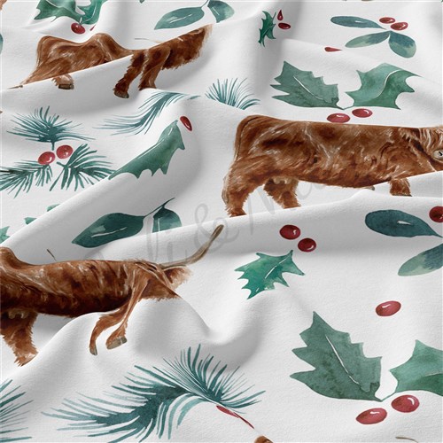 Christmas Double Brushed Polyester Fabric Jersey Stretchy Soft Polyester Stretch Fabric