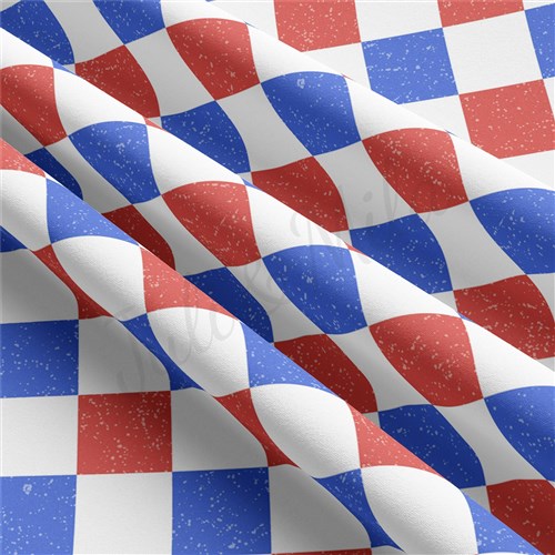 4th of July Patriotic Double Brushed Polyester Fabric Jersey Stretchy Soft Polyester Stretch Fabric