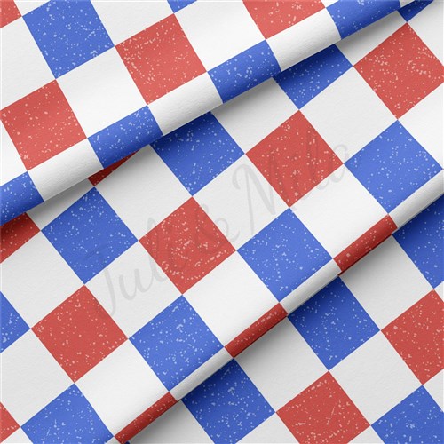 4th of July Patriotic Double Brushed Polyester Fabric Jersey Stretchy Soft Polyester Stretch Fabric