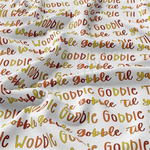 Thanksgiving Double Brushed Polyester Fabric Jersey Stretchy Soft Polyester Stretch Fabric