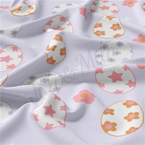 Easter Double Brushed Polyester Fabric Jersey Stretchy Soft Polyester Stretch Fabric