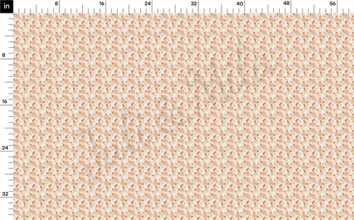 Floral Flowers Double Brushed Polyester Fabric Jersey Stretchy Soft Polyester Stretch Fabric