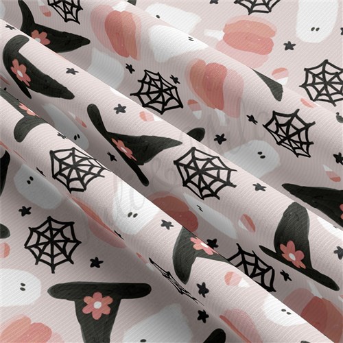 Autumn Fall Halloween Rib Knit Fabric, AA1828 & Get a Free $89.99 Embroidery Bundle