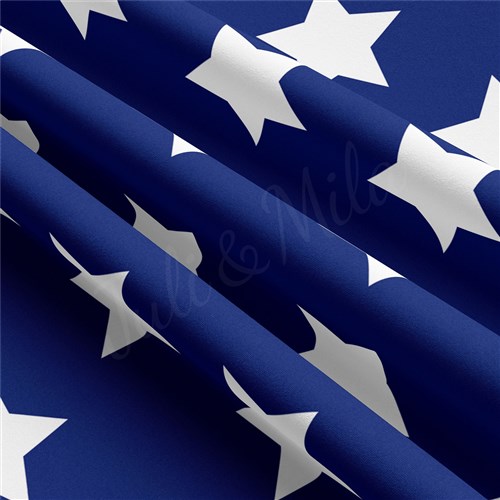 4th of July Patriotic Double Brushed Polyester Fabric Jersey Stretchy Soft Polyester Stretch Fabric