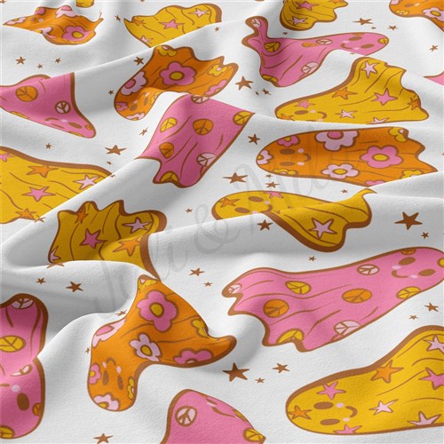 halloween Double Brushed Polyester Fabric Jersey Stretchy Soft Polyester Stretch Fabric