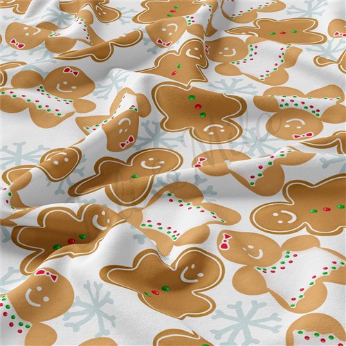 Christmas Double Brushed Polyester Fabric Jersey Stretchy Soft Polyester Stretch Fabric
