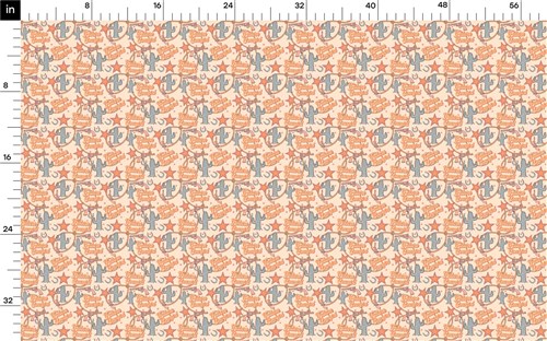 Future Cowgirl Rib Knit Fabric, RBK1587 & Get a Free $89.99 Embroidery Bundle