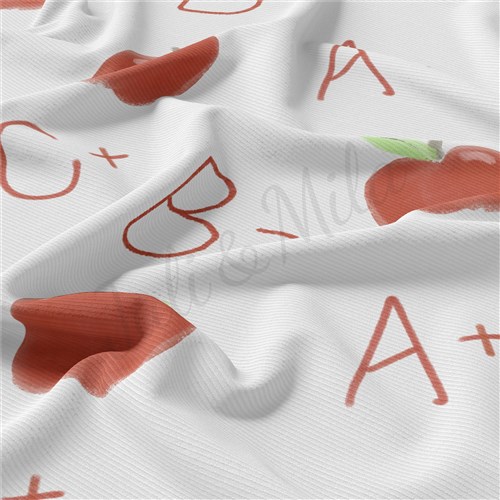 Back to School Rib Knit Fabric, RBK1631 & Get a Free $89.99 Embroidery Bundle
