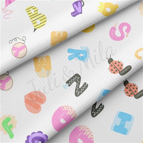 Back to School Rib Knit Fabric, RBK1543 & Get a Free $89.99 Embroidery Bundle