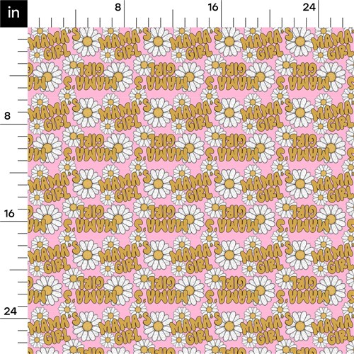 Mama's Girl Rib Knit Fabric, RBK1597 & Get a Free $89.99 Embroidery Bundle