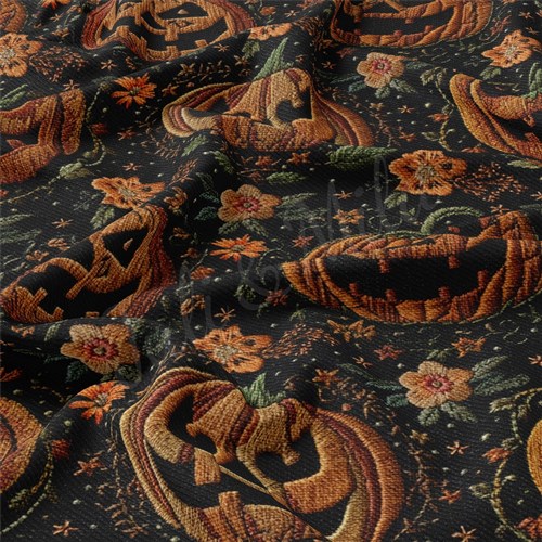 Embroidery Autumn Fall Halloween Rib Knit AA1814 & Get a Free $89.99 Embroidery Bundle